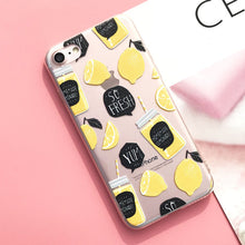 Load image into Gallery viewer, EKONEDA Silicone Case For iPhone 7 7Plus 6 6S 6Plus 5 5S SE Case Soft TPU Cover Flower Leaves Bird For iPhone 6S 8Plus X